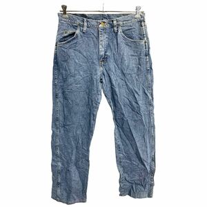 Wrangler Denim pants W32 Wrangler blue cotton Mexico made old clothes . America buying up 2405-1071