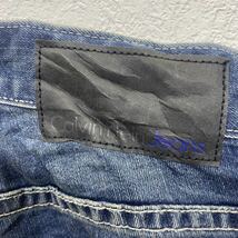 Calvin Klein Jeans デニムパンツ W28 カルバンクライン ストレート ブルー 古着卸 アメリカ仕入 2405-1063_画像9