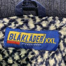 BLAKLADER ハーフジップ ニットジャケット 2XL ネイビー ホワイト ビッグサイズ 古着卸 アメリカ仕入 a605-7025_画像10