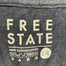 FREE STATE 半袖 プリント Tシャツ L ネイビー クルーネック 古着卸 アメリカ仕入 a605-7067_画像7