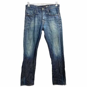 G-STAR RAW デニムパンツ W33 ジースター ボタンフライ インディゴ コットン 古着卸 アメリカ仕入 2405-1112