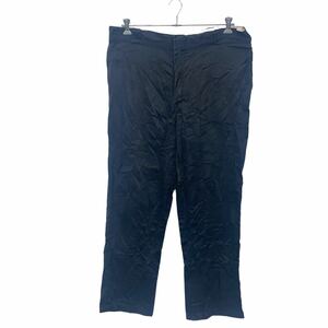 Dickies チノパンツ ワークパンツ W40 ディッキーズ ビッグサイズ ブラック 古着卸 アメリカ仕入 2405-1195