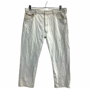 Levi's 501 Denim pants W42 Levi's button fly big size white cotton Mexico made old clothes . America buying up 2405-1210