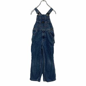 LAKIN MCKEY Denim комбинезон W24 160~ Kids голубой цвет .. комбинезон б/у одежда . America скупка a605-7692