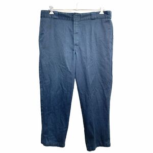 Dickies 874 ワークパンツ W40 ディッキーズ オリジナルフィット ビッグサイズ ネイビー 古着卸 アメリカ仕入 2405-1613