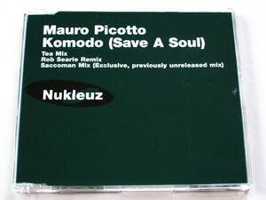 【トランス】Mauro Picotto／Komodo (Save A Soul ) (UK盤CD) ■ Deep Forest ディープフォレスト Sweet Lullaby / Rob Searie / Saccoman