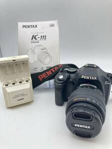 [521]PENTAX Pentax K-M SMC PENTAX-DA 1:3.5-5.6 18-55mm AL digital single-lens camera operation verification settled 