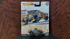 Hot Wheels ホットウィール カーカルチャー チェイス　2023 HW CAR CULTURE DRAG STRIP '33 WILLYS CHASE