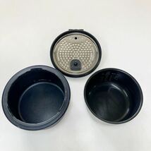 ★1円 〜 【美品】 BALMUDA バルミューダ ザ・ゴハン ３合炊き ブラック 電気炊飯器 K08A-BK 売り切り！_画像9