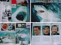 パンフ■1975年【ＪＡＷＳ ジョーズ】[ B ランク ] スティーヴン・スピルバーグ ロイ・シャイダー ロバート・ショウ_画像2