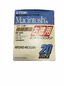 TDK Macintosh 用　3.5インチ　フロッピーディスク