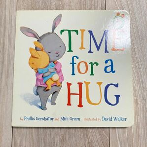 TIME for a HUG ボードブック　英語絵本