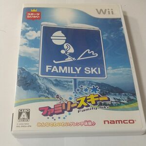 【Wii】 ファミリースキー　 Wiiソフト　 任天堂