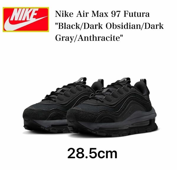 Nike Air Max 97 Futura "Black/Dark Obsidian/Dark Gray/Anthracite"