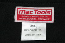 MAC TOOLS ベースボールシャツ◆3XL◆デッドストック◆未使用品◆ビッグサイズ◆マックツールズ◆半袖シャツ◆USA購入_画像4