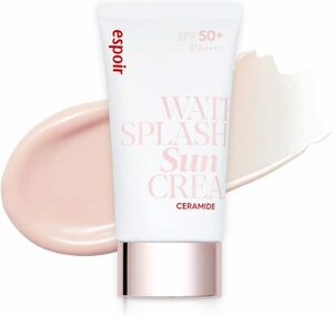 espoir 日焼け止め ウォータースプラッシュサンクリームセラミド(オリジナルリニューアル) 60ml SPF50+ PA+++