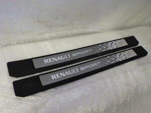 ★Megane Renault スポール レッドブル レーシング RB7 DZF4R★スカッフプレート leftrightset Genuine 中古