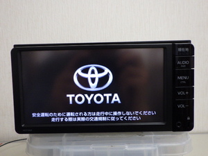 ★2014年★トヨタ純正ナビ 7インチ ワイドナビ NSCP-W64 Bluetooth ワンセグ CD SD ラジオ AUX 純正 ナビ 中古