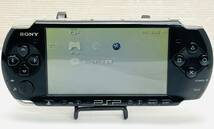 動作品 SONY ソニー PSP 3000 PSP-3000 ピアノブラック PlayStation Portable プレイステーションポータブル 新品バッテリー付き (G39)_画像5