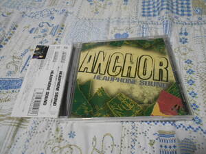 ANCHOR（アンカー/三浦健太郎・佐藤裕介・松本聖志）　CD　HEADPHONE　SOUND