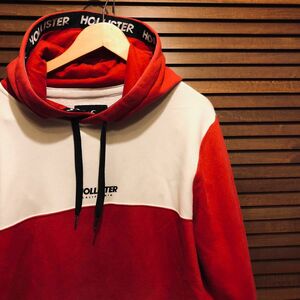 HOLLISTER / ホリスター　ツートン　プルオーバー　フーディー パーカー スウェット