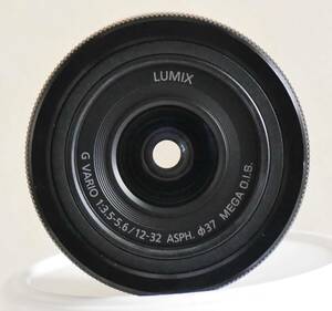 LUMIX G VARIO 12-32mm/F3.5-5.6 ASPH./MEGA O.I.S. H-FS12032-K [ブラック]