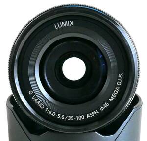 LUMIX G VARIO 35-100mm/F4.0-5.6 ASPH./MEGA O.I.S. H-FS35100-K （ブラック）