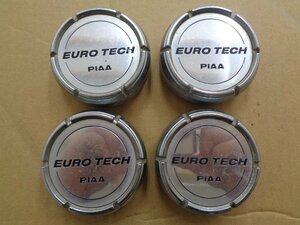 【送料込み】(No.37) ★ PIAA EURO TECH ★ センターキャップ ★ 4枚セット ★　