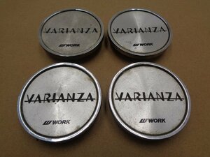【送料込み】　(No.120) 　WORK VARIANZA　センターキャップ　４枚セット　　ワーク　ヴァリアンツァ