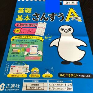 2871 基礎基本さんすうAプラス 2年 正進社 小学 ドリル 問題集 テスト用紙 教材 テキスト 家庭学習 計算 漢字 過去問 ワーク 勉強 算数