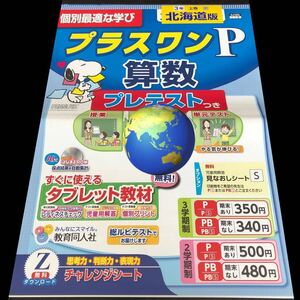 2894 プラスワンP算数 3年 教育同人社 小学 ドリル 問題集 テスト用紙 教材 テキスト 解答 家庭学習 計算 漢字 過去問 ワーク 勉強 非売品