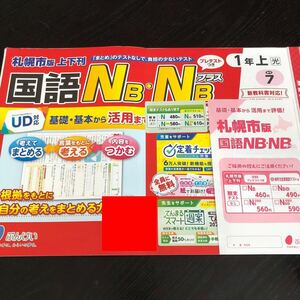 2946 国語NB NBプラス 1年 小学 ドリル 問題集 テスト用紙 教材 テキスト 解答 家庭学習 計算 漢字 過去問 ワーク 勉強 非売品 文溪堂