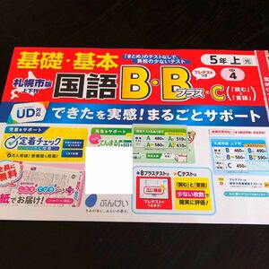 2958 基礎基本国語BBプラス 5年 文溪堂 小学 ドリル 問題集 テスト用紙 教材 テキスト 解答 家庭学習 計算 漢字 過去問 ワーク 勉強 非売品