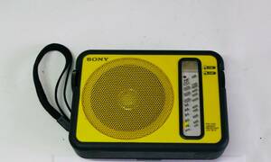 SONY*SPORTS sport radio ICF-S73 FM/AM compact radio #JHD2