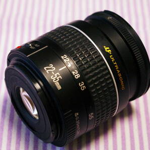  Canon キャノン ULTRASONIC CANON LENS EF 22-55mm 1:4-5.6 USM キヤノン レンズ カメラ ■r5の画像1