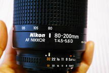 Nikon ニコン AF NIKKOR 80-200mm F4.5-5.6 D 　ジャンク■r5_画像2