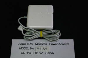 Apple純正 AC電源アダプター■A1184 MagSafe 60W■MacBook&Pro 13インチ用　■JHC8