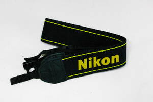 Nikon 純正 ストラップ 黒(ブラック) 黄(イエロー) ニコン 　　　■JHD2