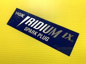 非売品　販促用　NGK IRIDIUM SPARK PLUG ステッカー　NGK プラグ　　　ガレージ　カスタム　