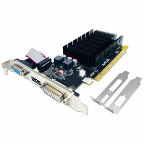 [ перевод иметь бесплатная доставка ]QTHREE Radeon HD 5450 2GB DDR3 64 bit (DVI,HDMI,VGA) графика карта трос ro файл компьютер (A185)