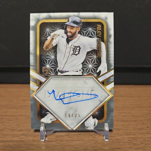 MLB TOPPS DIAMOND ICONS RILEY GREENE RC 25シリアル auto