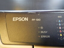 o18　EPSON エプソン　ディスクデュプリケータ　PP-100　CD/DVD　レーベルプリンター _画像10