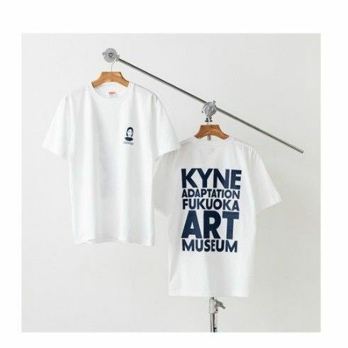 おまけつき　kyne ADAPTATION FUKUOKA福岡市美術館限定Tシャツ　L