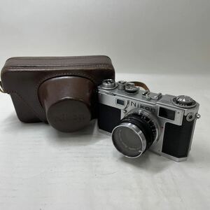 ジャンク/返品不可　カメラ レンズ Nikon S2 Black dial, NIKKOR 5cm F2 #i53247 j7