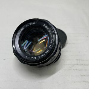  Junk / returned goods un- possible lens ASAHI Super-Multi-Coated TAKUMAR F1.4 50mm #i53159 j9