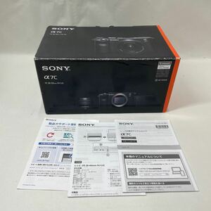 現状品/返品不可　空箱　SONY α7C レンズキット #j02025 j7