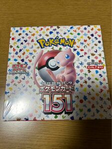 ポケモンカード　151 1box シュリンク付　新品未開封