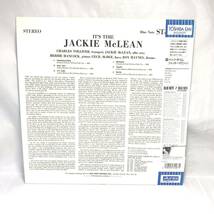 F05106 レコード JACKIE McLEAN LP イッツ・タイム ジャッキー・マクリーン 東芝EMI株式会社 BLUE NOTE 最後の復刻 BN 4179 ジャズ_画像3