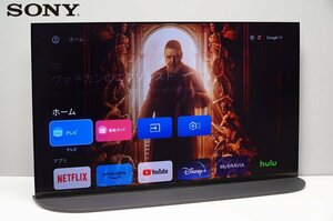 633 極美品 SONY(ソニー) XRJ-55A95K BRAVIA(ブラビア) 55V型 4K有機ELテレビ 2023年製 「引取限定」