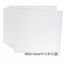 新品 50枚セット 壁紙 ウォールステッカー ウォールシート はがせる壁紙 70cm×70cm 厚さ3mm 3D DIY 立体 レンガ 防水 防音 カビ防止_画像1